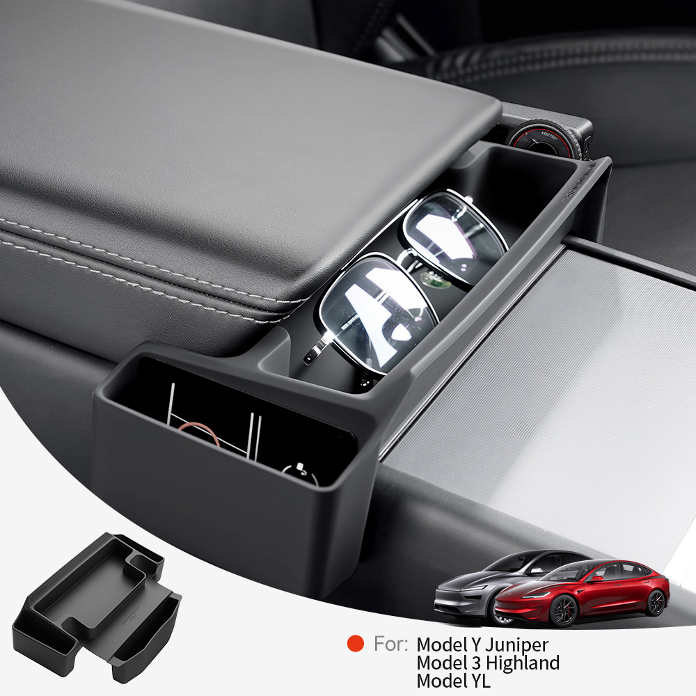 Car Accessories App - صندوق تخزين لمسند الذراع في وسط