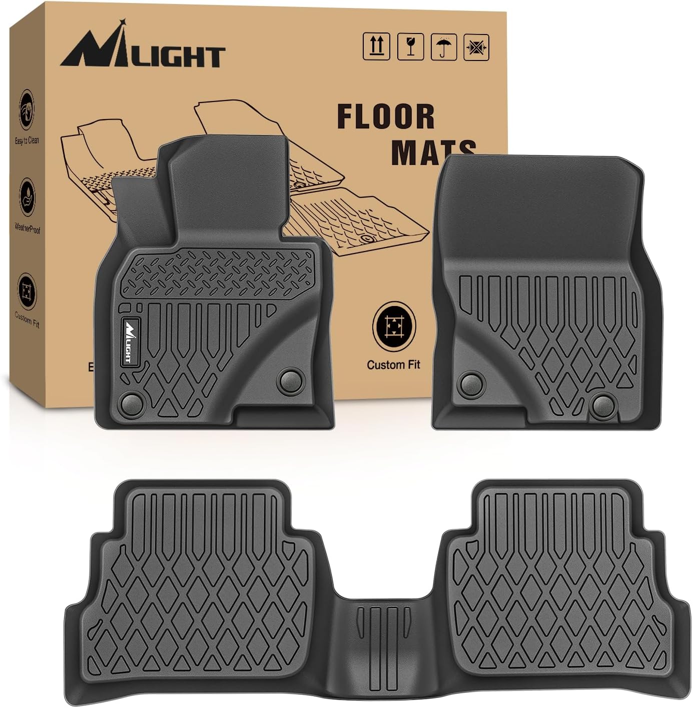 Car Floor Mat Rubber - سجادات أرضية نايل لايت مخصصة من