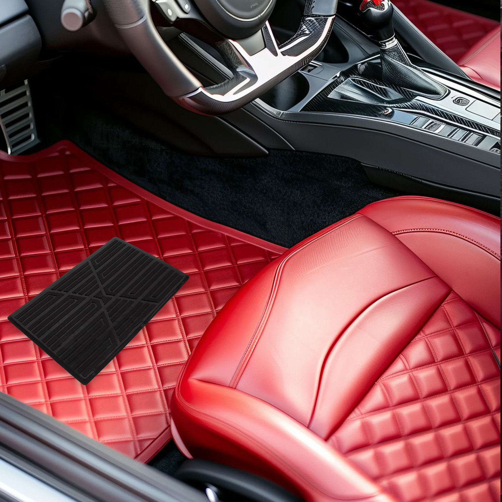 Car Floor Mat Rubber - رقعة مطاطية قوية لإصلاح سجاد أرضية