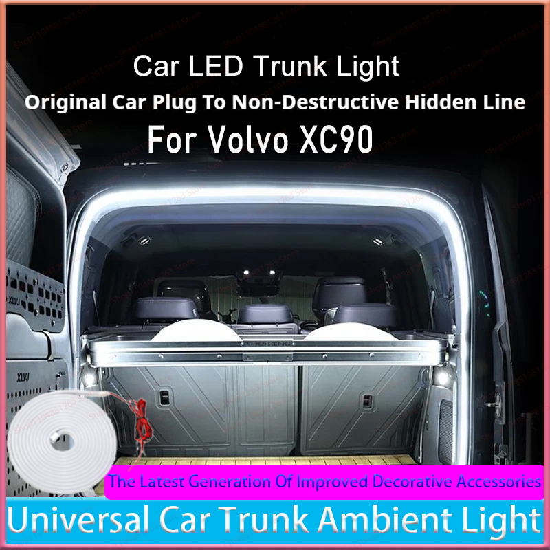 Volvo Car Accessories Xc90 - إضاءة صندوق السيارة لفولفو XC90 الجذع