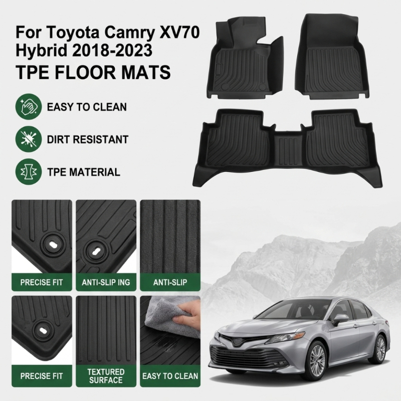 Car Floor Mat Rubber - سجادات أرضية للسيارة من مادة TPE