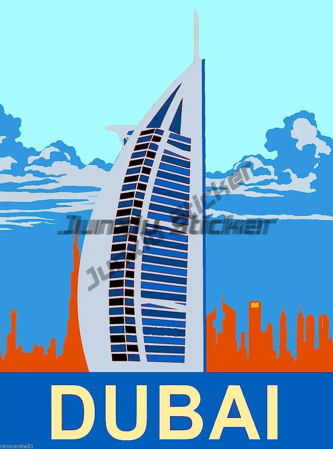 Car Accessories In Dubai - ملصقات سيارات بعلم الإمارات العربية المتحدة