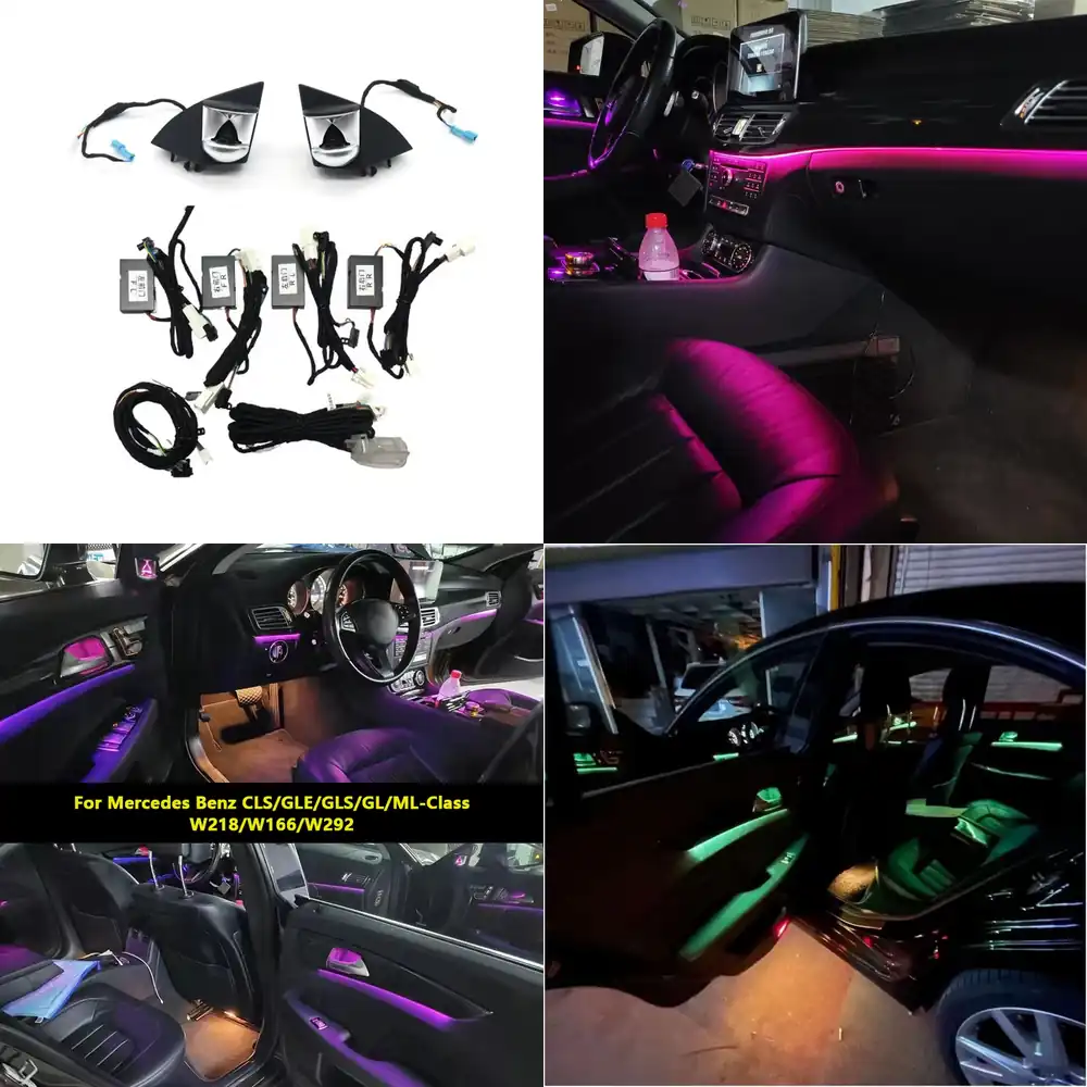 Led Interior Ambient Light - طقم إضاءة داخلية محيطة LED بـ