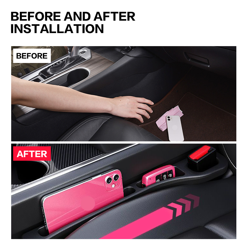 حشوة فجوة مقعد السيارة 2X لتزي - مراجعة Car Accessories App وسعره
