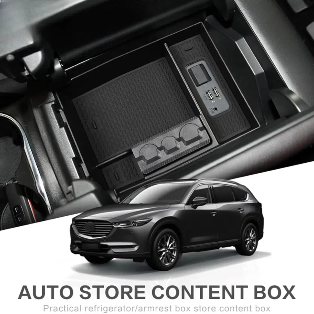 سيارة مسند الذراع المركزي صندو - مراجعة Car Accessories App وسعره