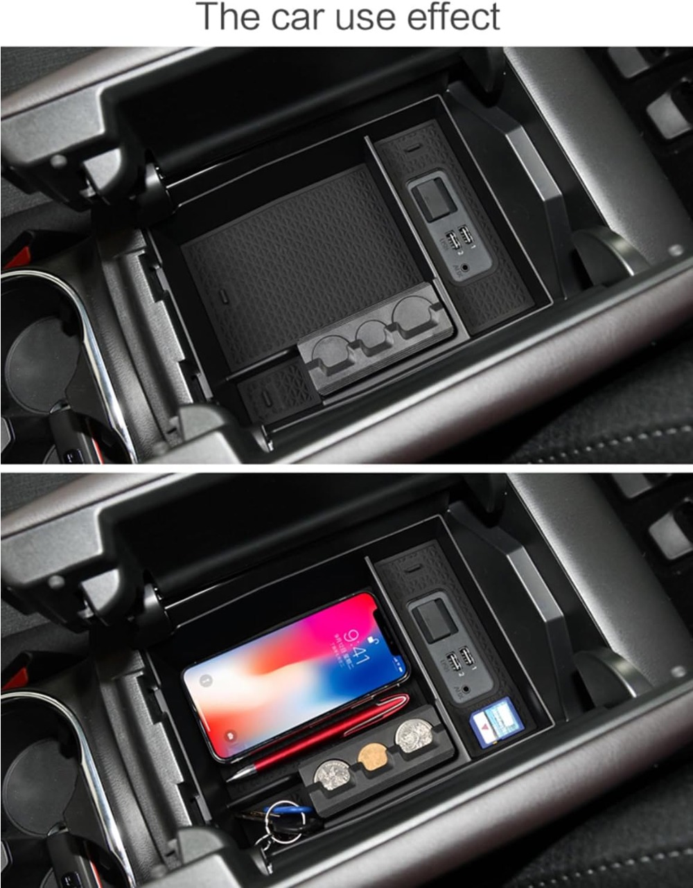 سيارة مسند الذراع المركزي صندو - مراجعة Car Accessories App وسعره