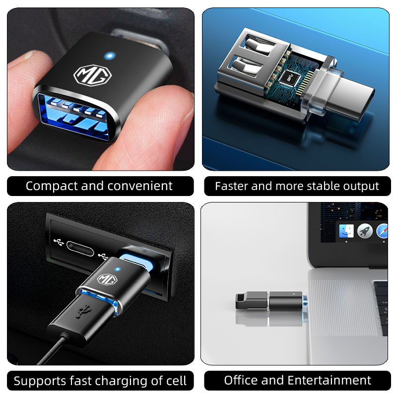 سيارة LED نوع C إلى USB 3.0 كا - مراجعة Car Accessories App وسعره