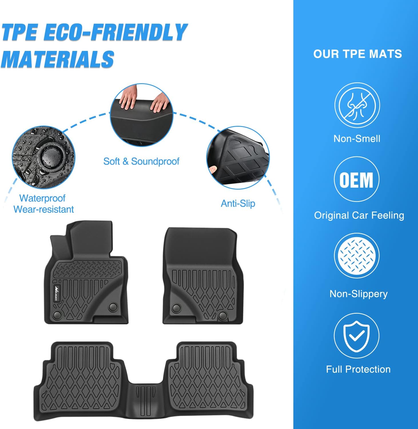 سجادات أرضية نايل لايت مخصصة م - مراجعة Car Floor Mat Rubber وسعره