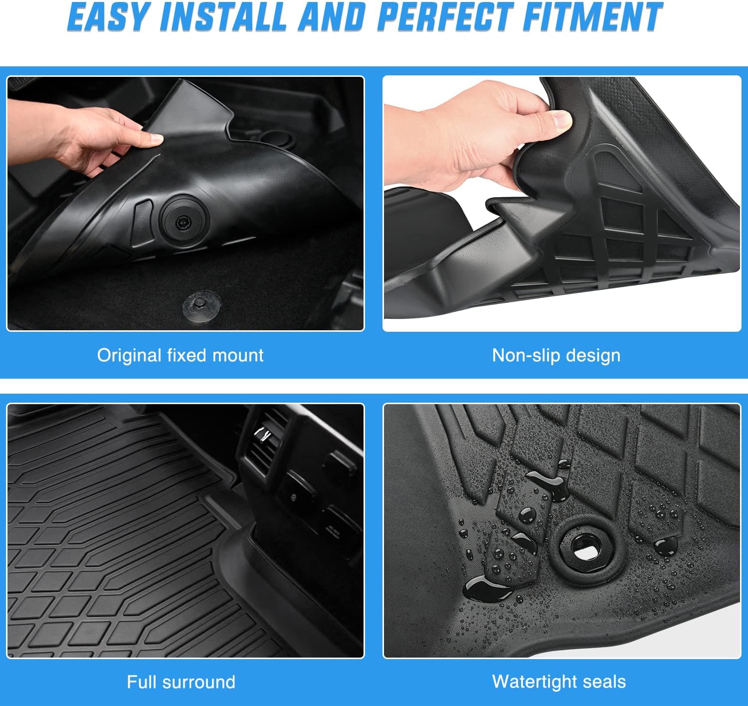 سجادات أرضية نايل لايت مخصصة م - مراجعة Car Floor Mat Rubber وسعره