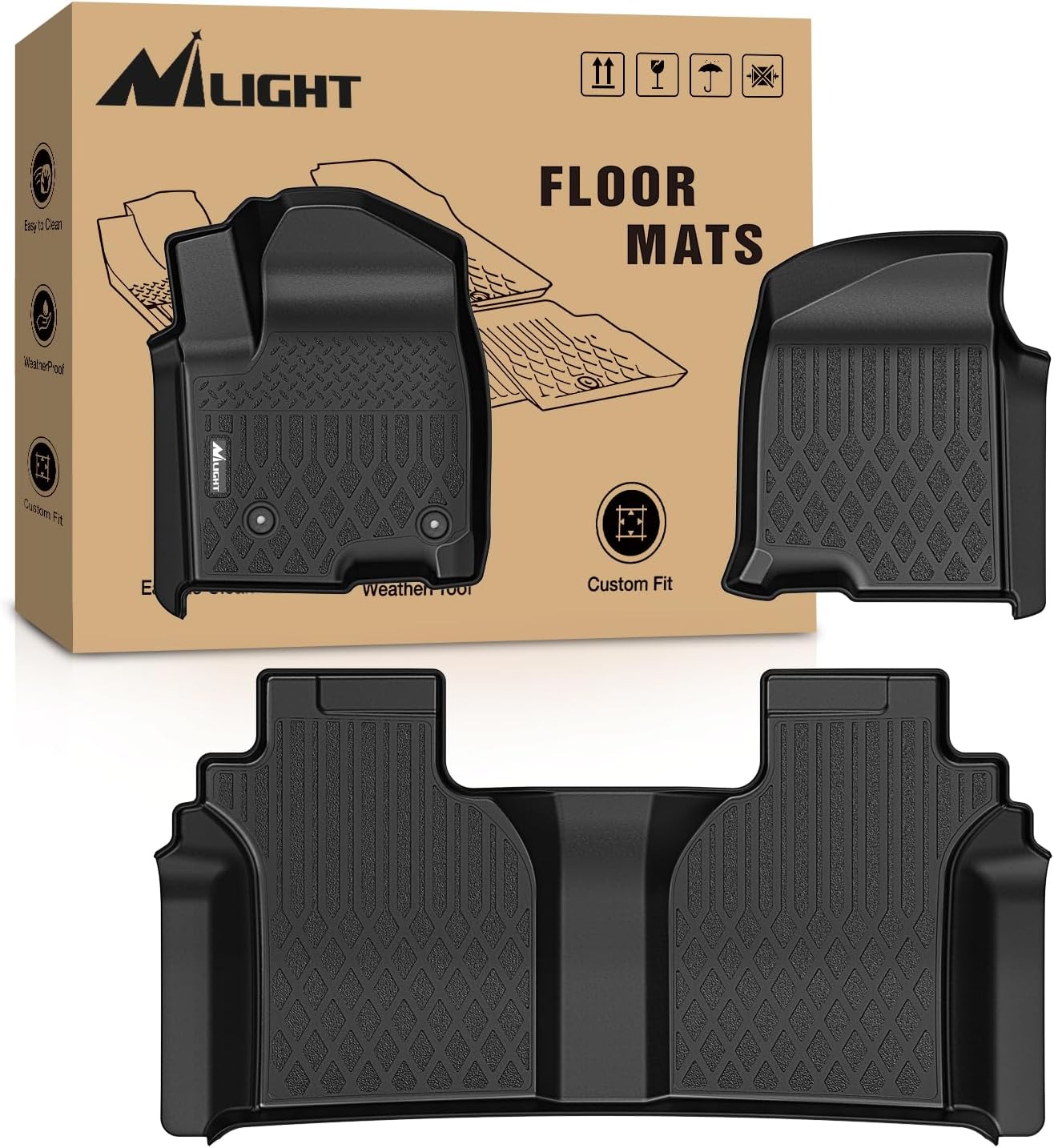 سجادات أرضية نايل لايت لسيارات - مراجعة Car Floor Mat Rubber وسعره