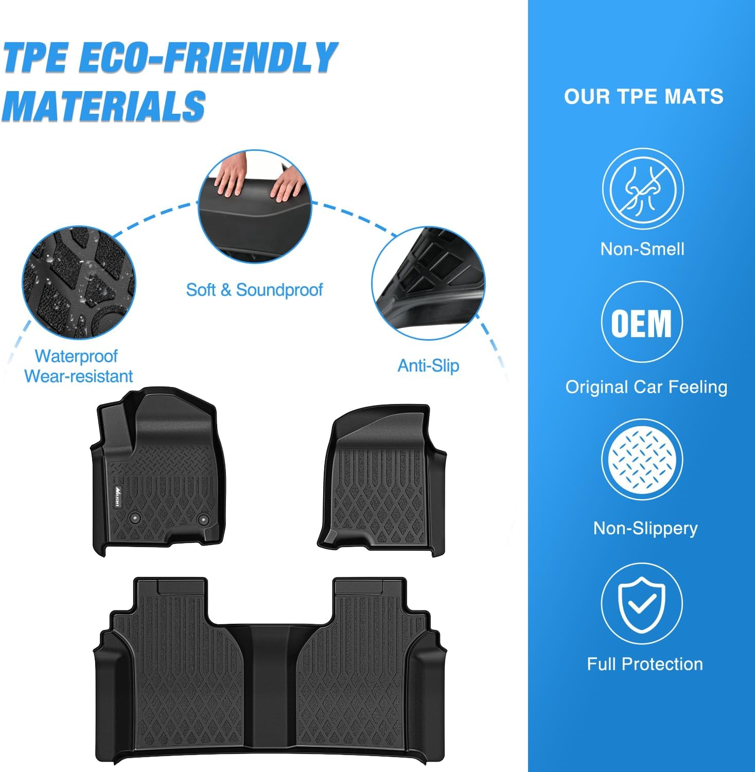سجادات أرضية نايل لايت لسيارات - مراجعة Car Floor Mat Rubber وسعره