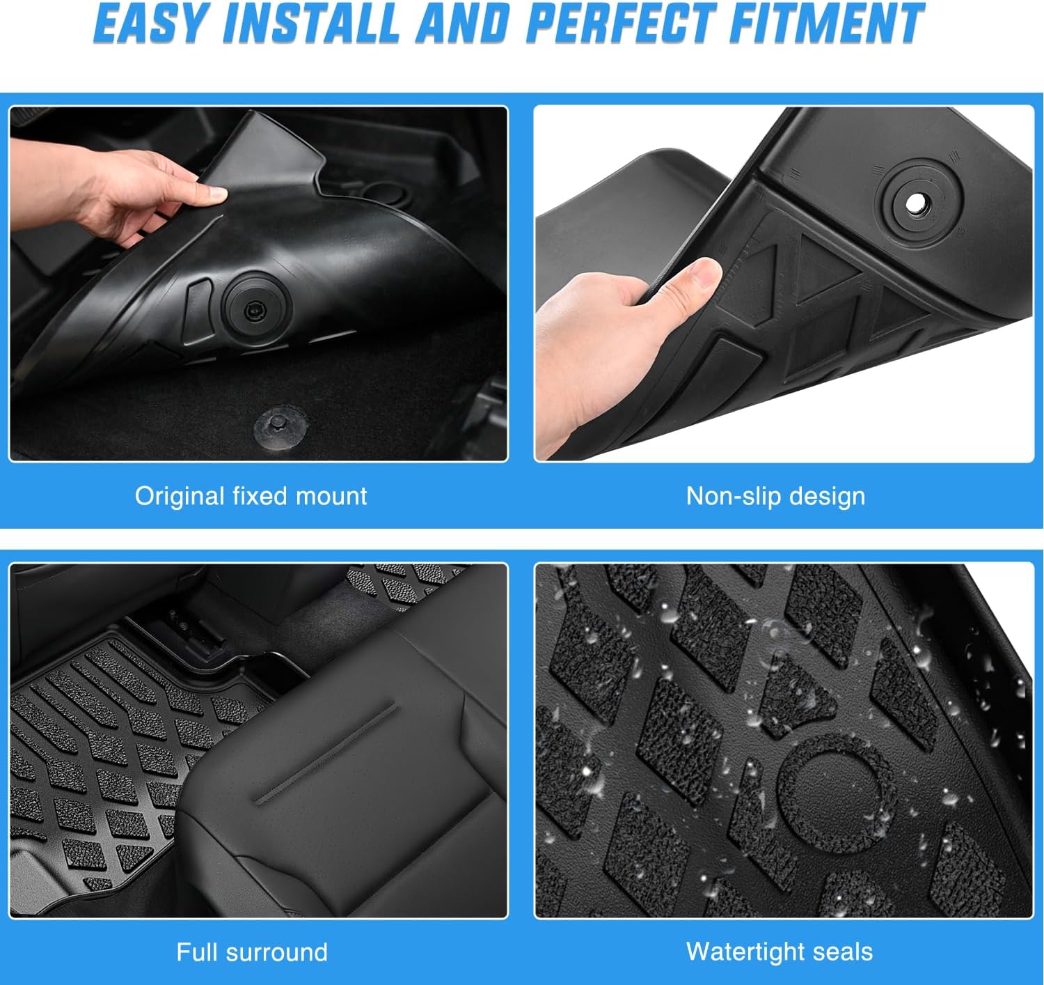 سجادات أرضية نايل لايت لسيارات - مراجعة Car Floor Mat Rubber وسعره