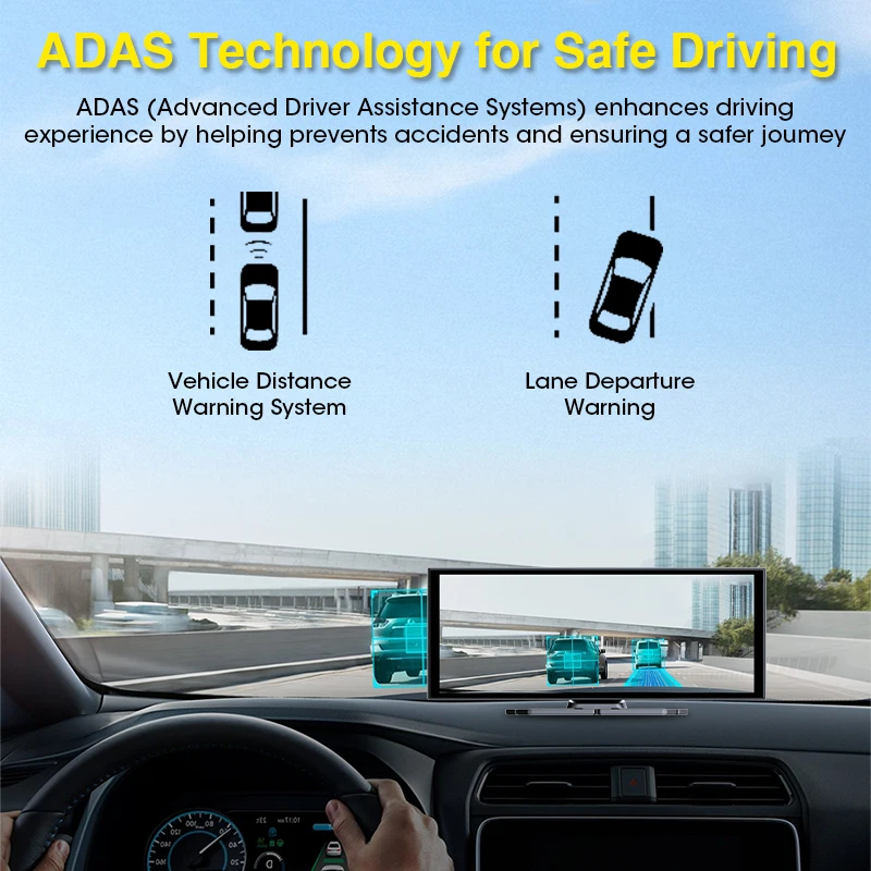 كاميرا لوحة القيادة الذكية مقا - مراجعة Car Dash Cam وسعره