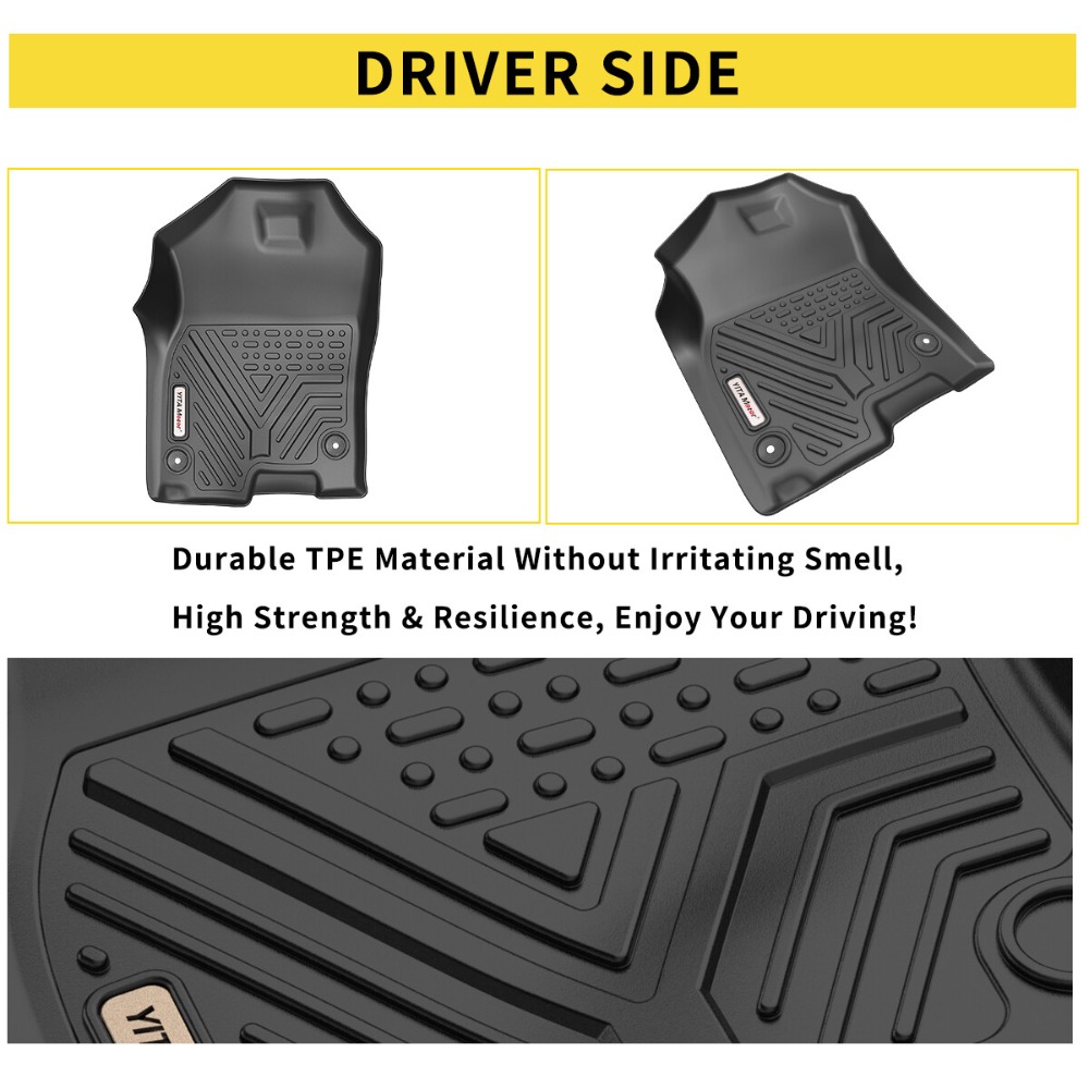 دواسات أرضية ثلاثية الأبعاد لس - مراجعة Car Floor Mat Rubber وسعره