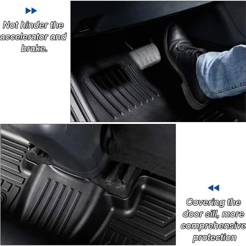 بطانة أرضية وحصيرة صندوق السيا - مراجعة Car Floor Mat Rubber وسعره
