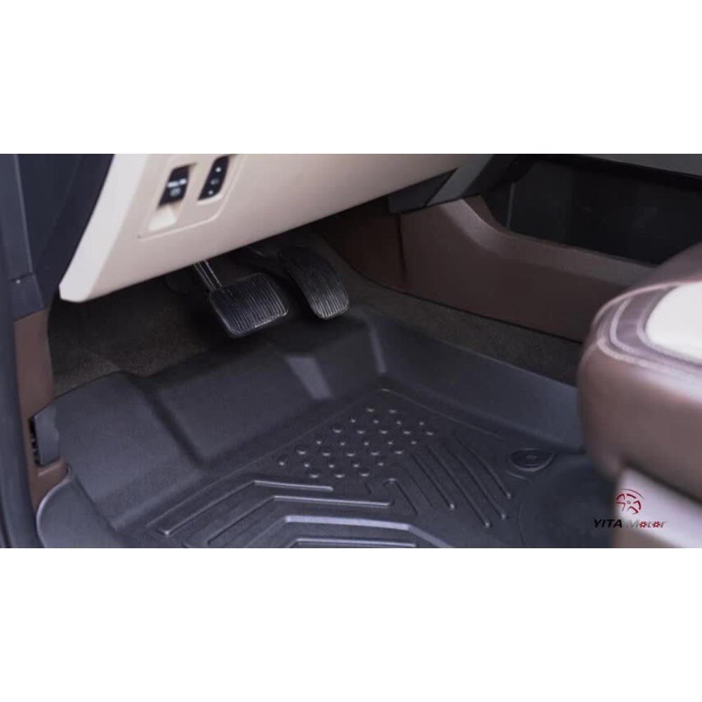 3 قطع من دواسات أرضية السيارة  - مراجعة Car Floor Mat Rubber وسعره