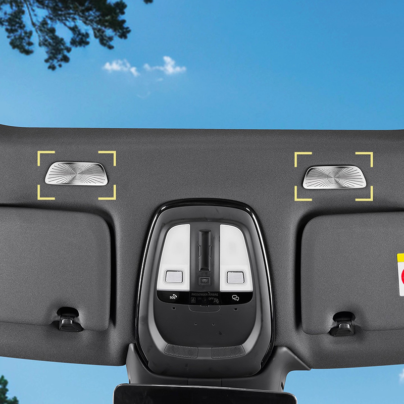 2 قطعة سقف السيارة المتكلم غطا - مراجعة Volvo Car Accessories Xc90 وسعره