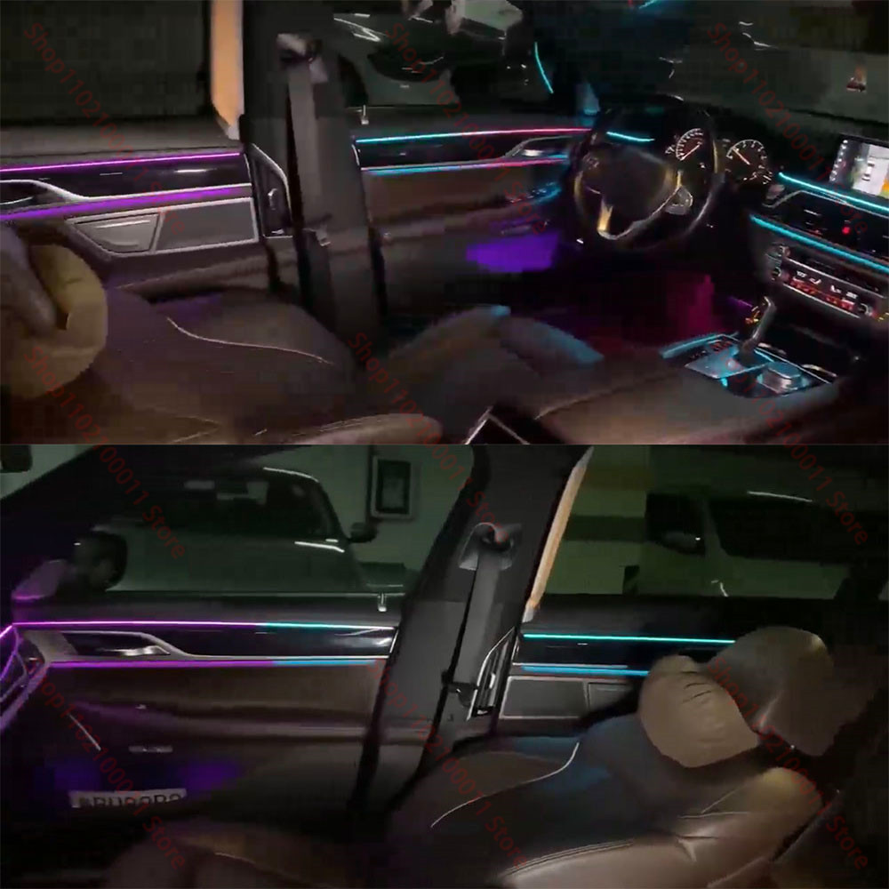 طقم الإضاءة المحيطة لسيارة BMW - مراجعة Led Interior Ambient Light وسعره