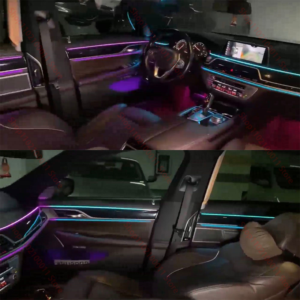 طقم الإضاءة المحيطة لسيارة BMW - مراجعة Led Interior Ambient Light وسعره