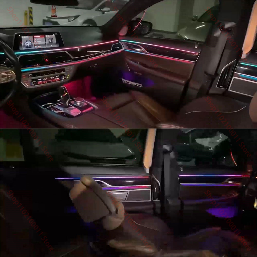 طقم الإضاءة المحيطة لسيارة BMW - مراجعة Led Interior Ambient Light وسعره