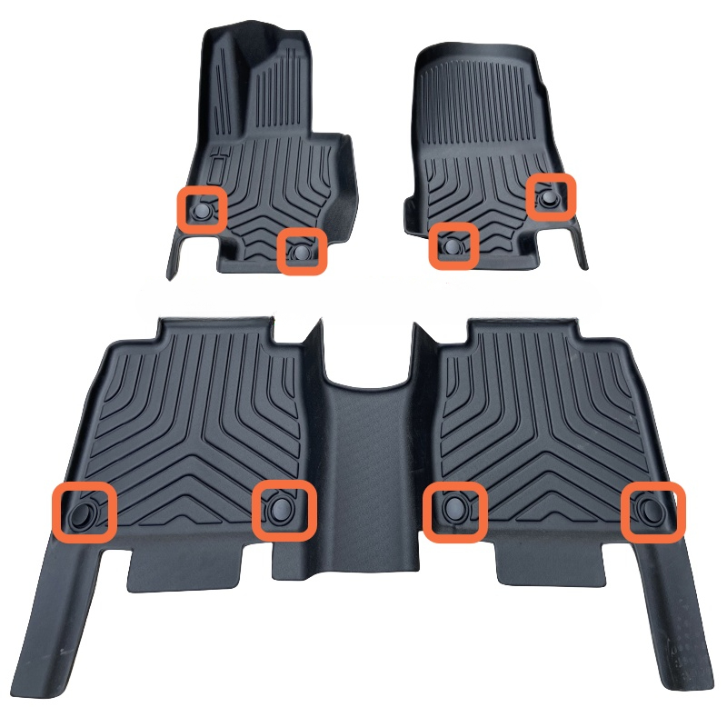 حصيرة أرضية سيارة مخصصة لسيارة - مراجعة Car Floor Mat Rubber وسعره
