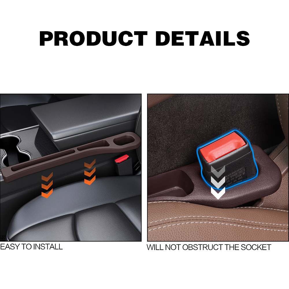 2XPCS جديد مقعد السيارة الفجوة - مراجعة Car Accessories App وسعره