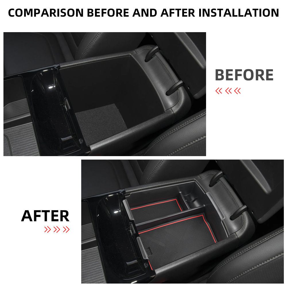 صندوق تخزين لمسند الذراع لسيار - مراجعة Car Accessories App وسعره