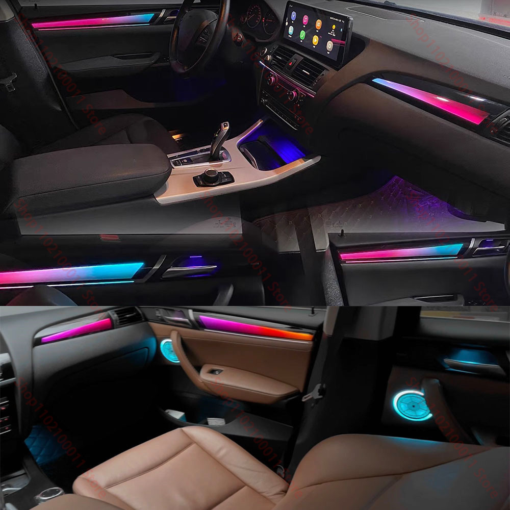 لسيارات BMW X3/X4 F25/F26 (201 - مراجعة Led Interior Ambient Light وسعره