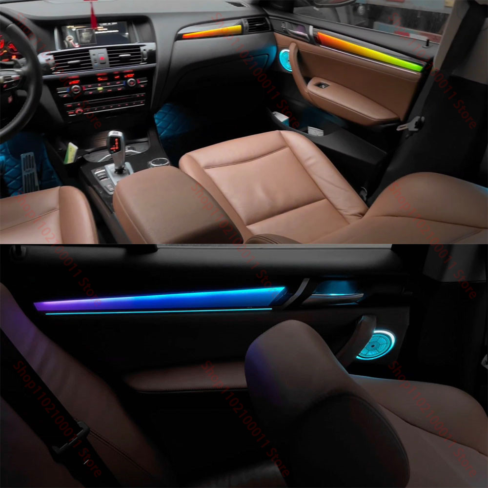 لسيارات BMW X3/X4 F25/F26 (201 - مراجعة Led Interior Ambient Light وسعره