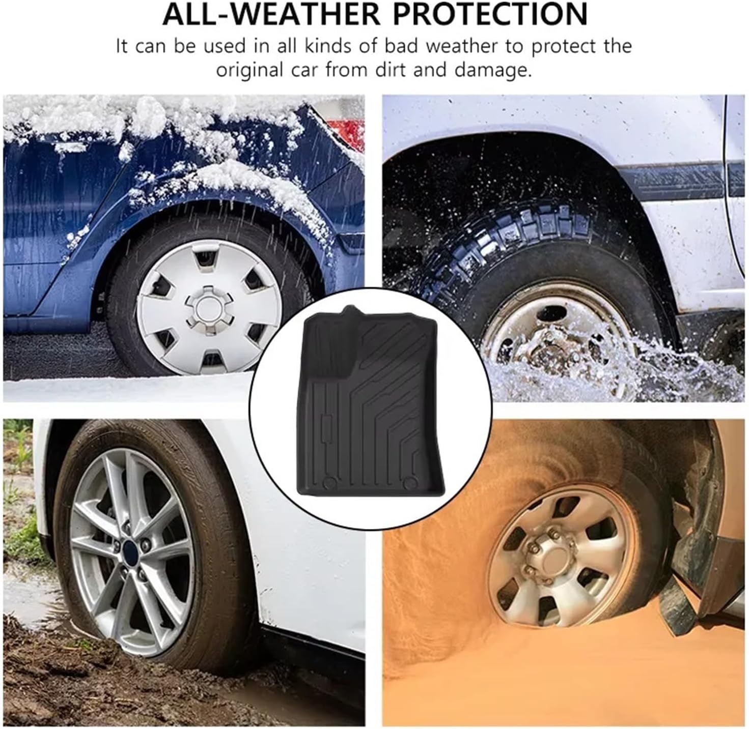 دواسات أرضية للسيارة بتغطية كا - مراجعة Car Floor Mat Rubber وسعره