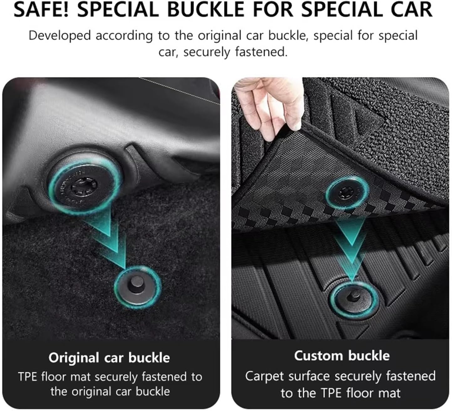 دواسات أرضية للسيارة بتغطية كا - مراجعة Car Floor Mat Rubber وسعره