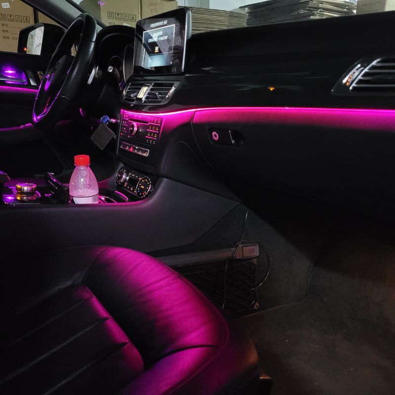 طقم إضاءة داخلية محيطة LED بـ  - مراجعة Led Interior Ambient Light وسعره