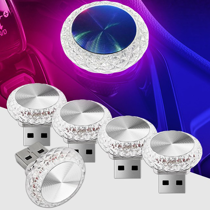 المحمولة سيارة USB المحيطة ضوء - مراجعة Led Interior Ambient Light وسعره