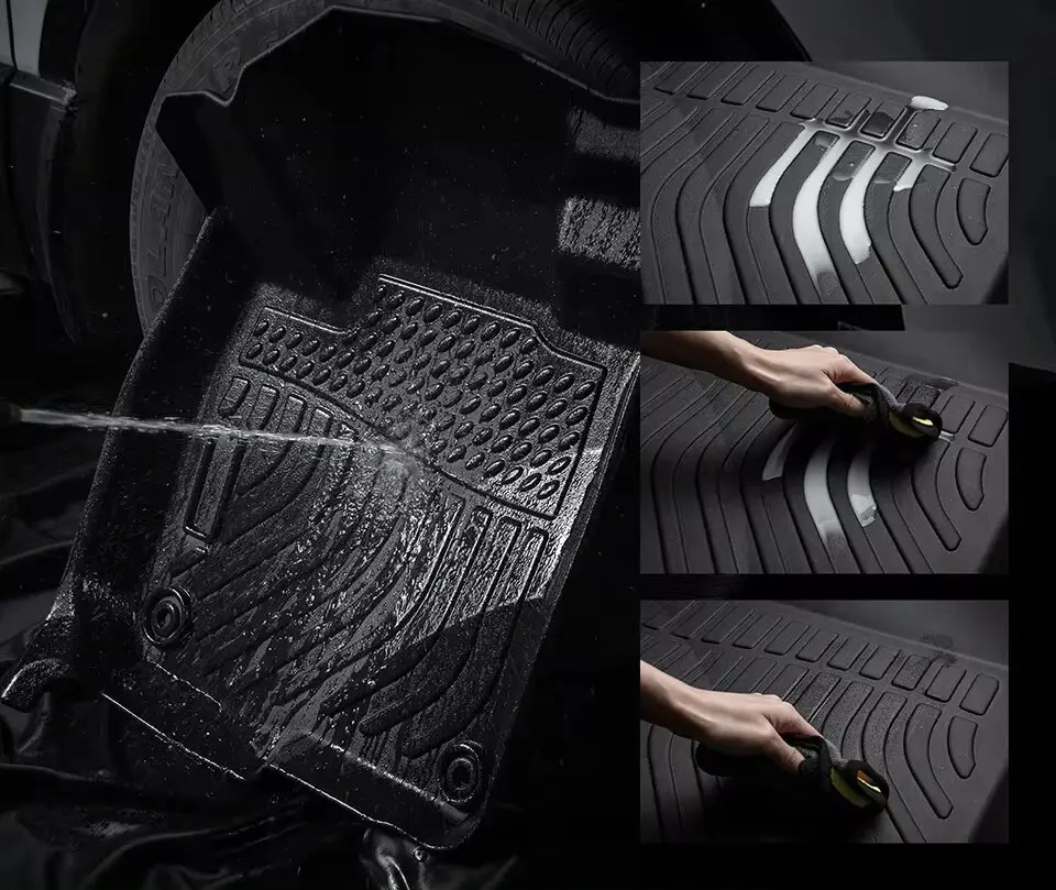 دواسات سيارة مخصصة من مادة TPE - مراجعة Car Floor Mat Rubber وسعره